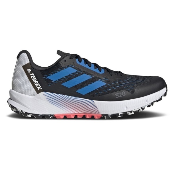 ADIDAS Terrex Agravic Flow 2 Black Blue Rush Turbo size 11 💙 - Picture 1 of 8